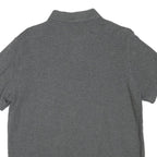 POLO RALPH LAUREN Mens Grey Short Sleeve Plain L Cotton Blend Polo Shirt