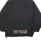 CHAMPION Mens Black Troy Trojans Track Jacket 2XL Polyester Zip Hooded