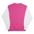 Womens Pink & Grey Orlando Florida Graphic Crew Neck Sweatshirt S Casual