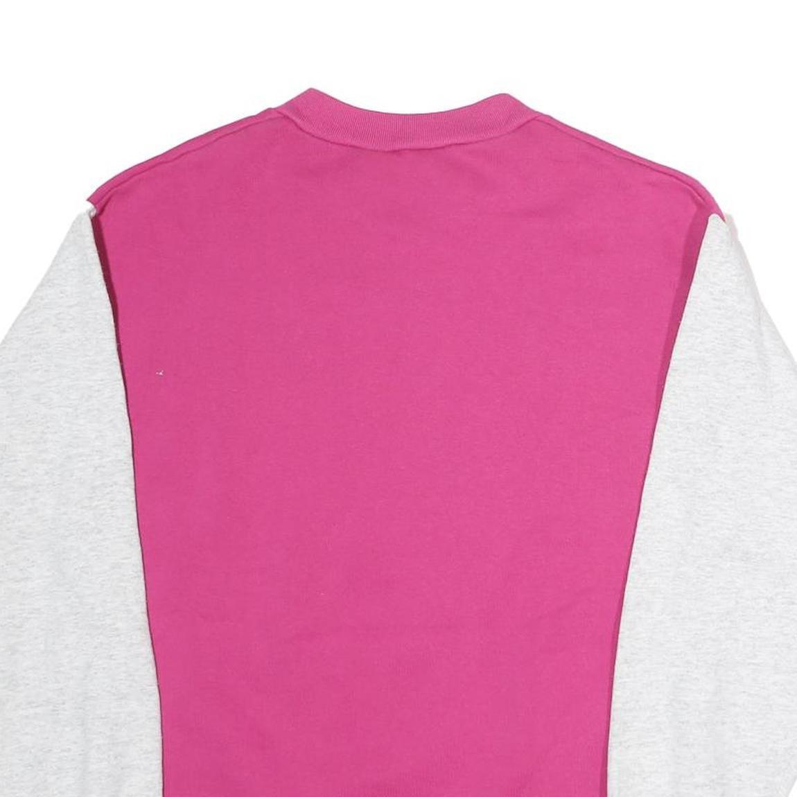 Womens Pink & Grey Orlando Florida Graphic Crew Neck Sweatshirt S Casual