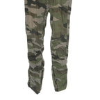 H&M Womens Cotton Blend Camouflage Regular Drawstring Skinny Trousers W28 L28