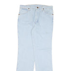 WRANGLER Mens Regular Fit Straight Leg Denim Light Blue W31 L32 Classic Zip