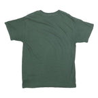 CHAMPION Mens Green Graphic T-Shirt M Short Sleeve Crew Neck Casual