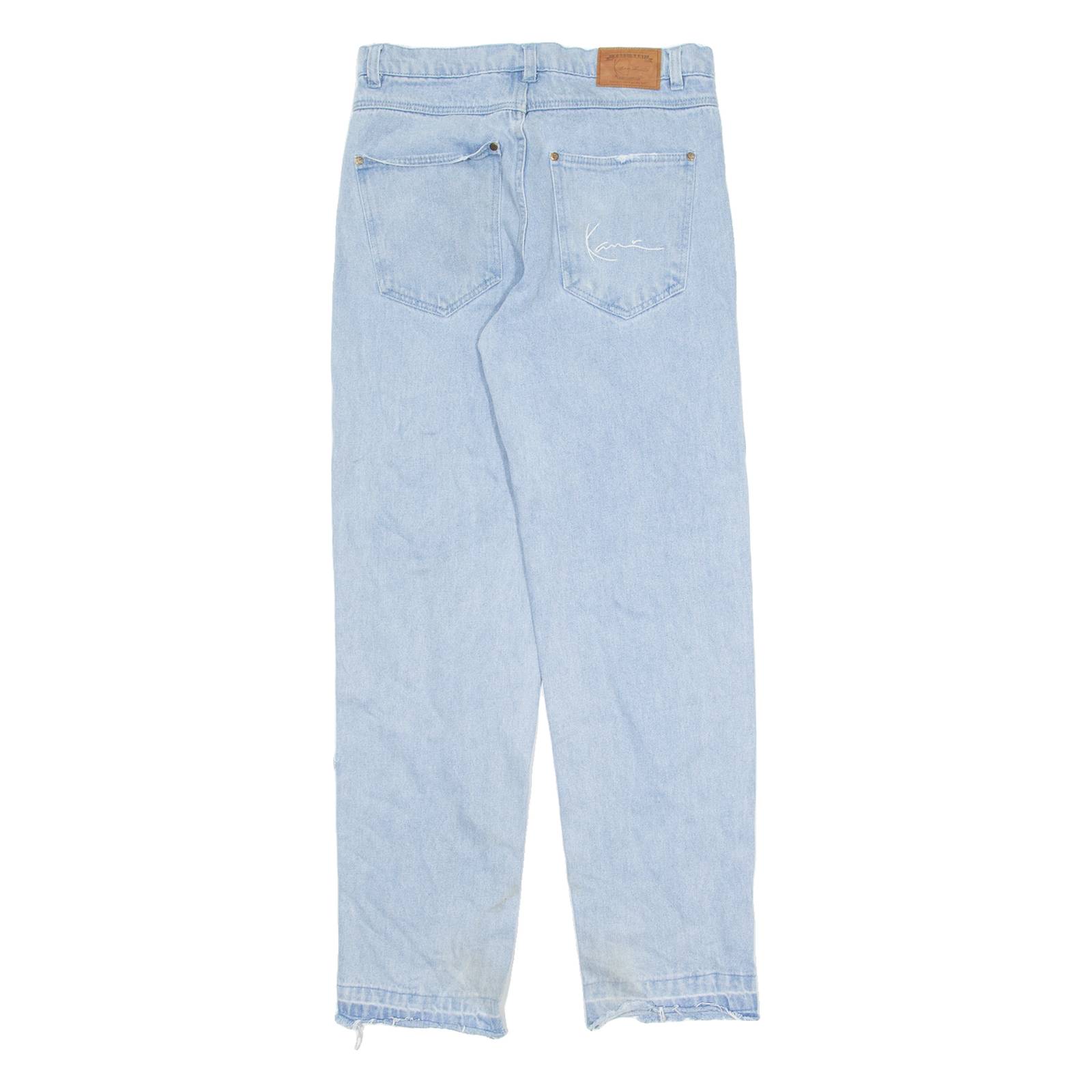 KARL KANI Mens Jeans Blue Regular Straight W30 L32