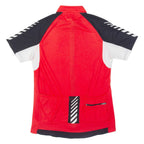 Full Zip Cycling Mens Jersey Red M