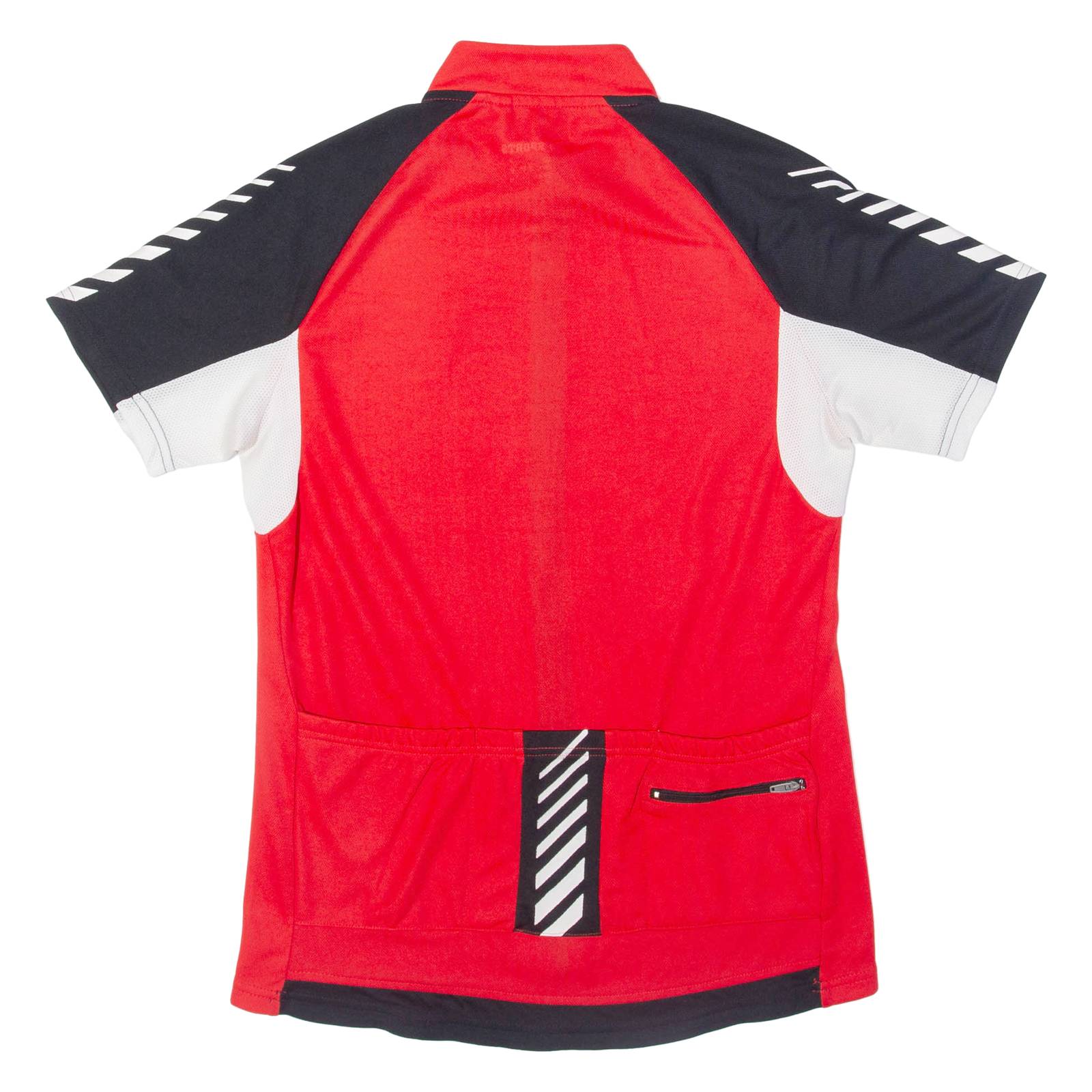 Full Zip Cycling Mens Jersey Red M