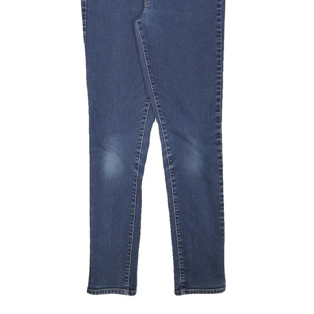 LEVI'S Mens Slim Blue Denim Jeans Zip W25 L27 Stretch Classic Style