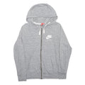 NIKE Womens Grey Pullover Hoodie XL Zip Hoodie Casual Sportswear
