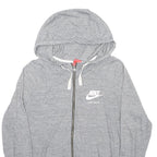 NIKE Womens Grey Pullover Hoodie XL Zip Hoodie Casual Sportswear
