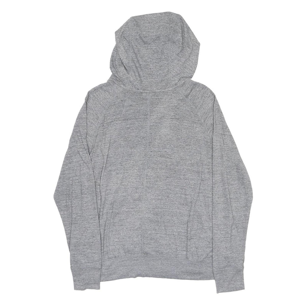 NIKE Womens Grey Pullover Hoodie XL Zip Hoodie Casual Sportswear