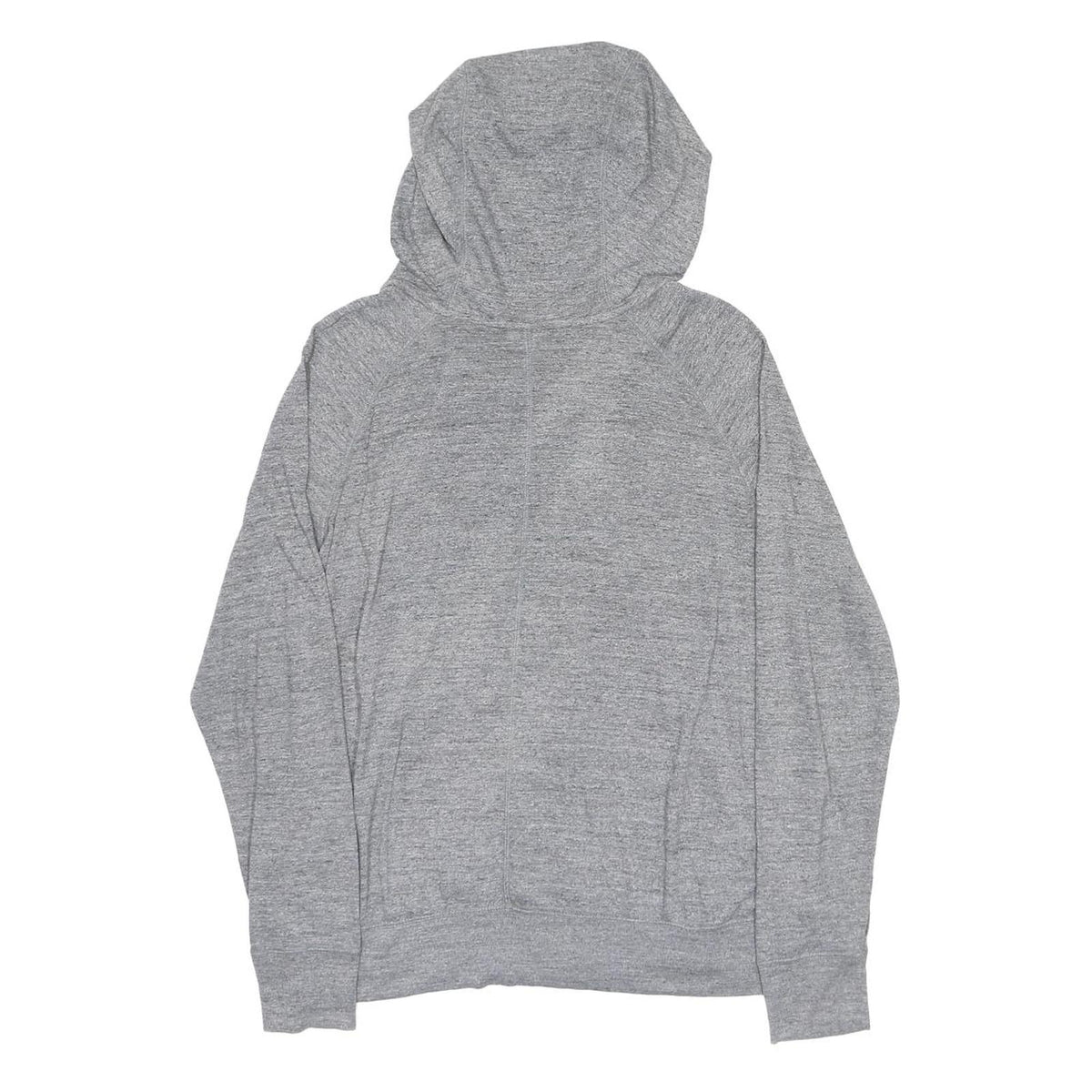NIKE Womens Grey Pullover Hoodie XL Zip Hoodie Casual Sportswear