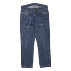 CARHARTT Mens Slim Blue Denim Regular Fit Zip Jeans W31 L26 Classic Casual Wear