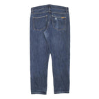 CARHARTT Mens Slim Blue Denim Regular Fit Zip Jeans W31 L26 Classic Casual Wear