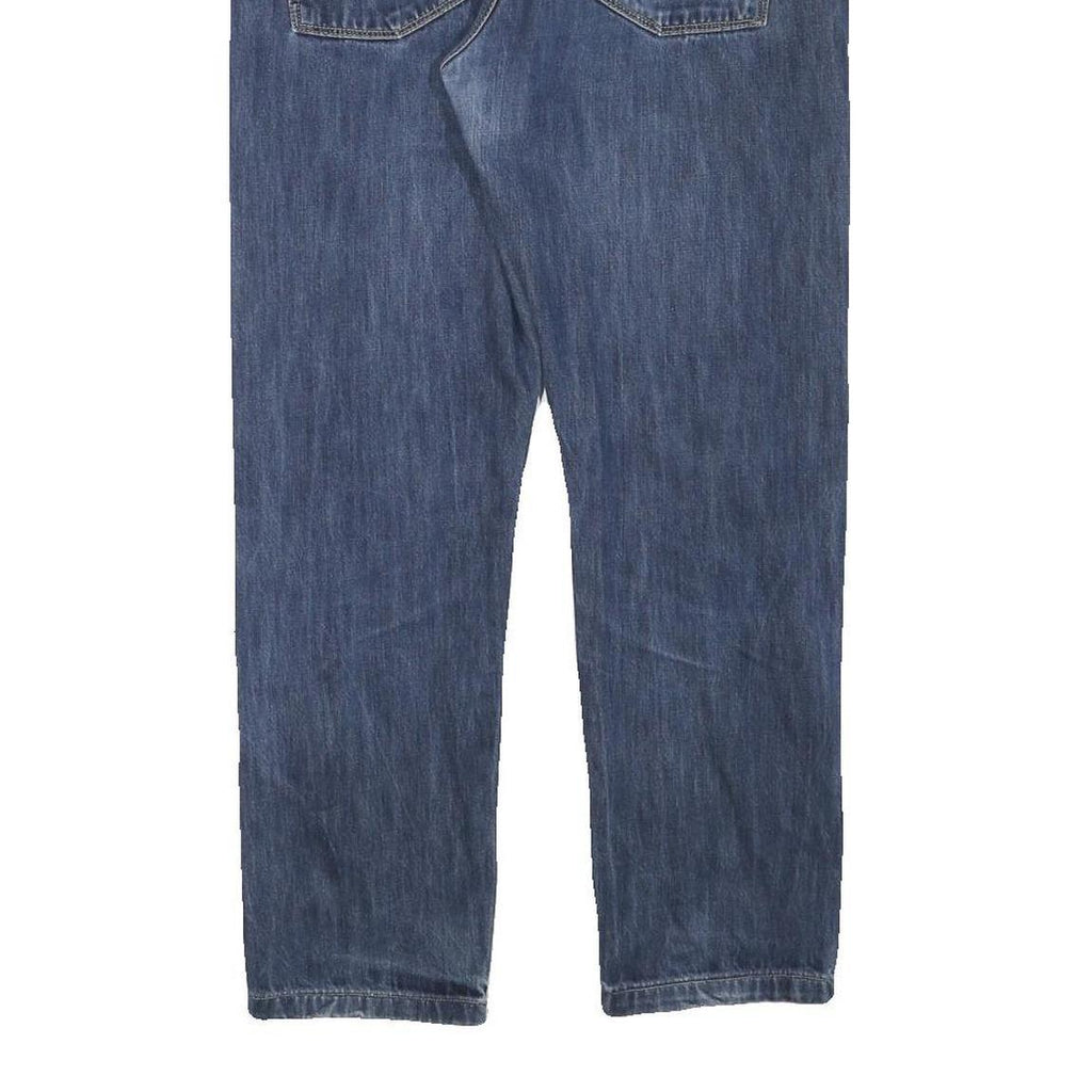 CARHARTT Mens Slim Blue Denim Regular Fit Zip Jeans W31 L26 Classic Casual Wear