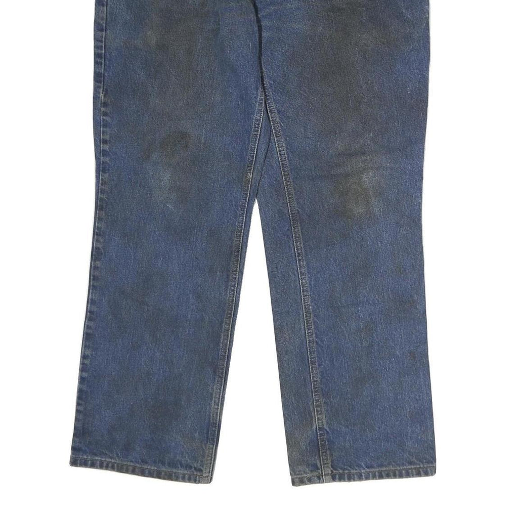 CARHARTT Mens Jeans Blue Regular Straight Denim Medium W32 L30 Workwear Zip