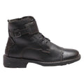 CAMEL ACTIVE Lace-Up Boots Black Leather Womens UK 4.5