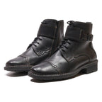 CAMEL ACTIVE Lace-Up Boots Black Leather Womens UK 4.5