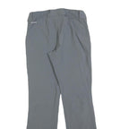 COLUMBIA Womens Polyester Grey Regular Straight Trousers W30 L32 Outdoor Hiking