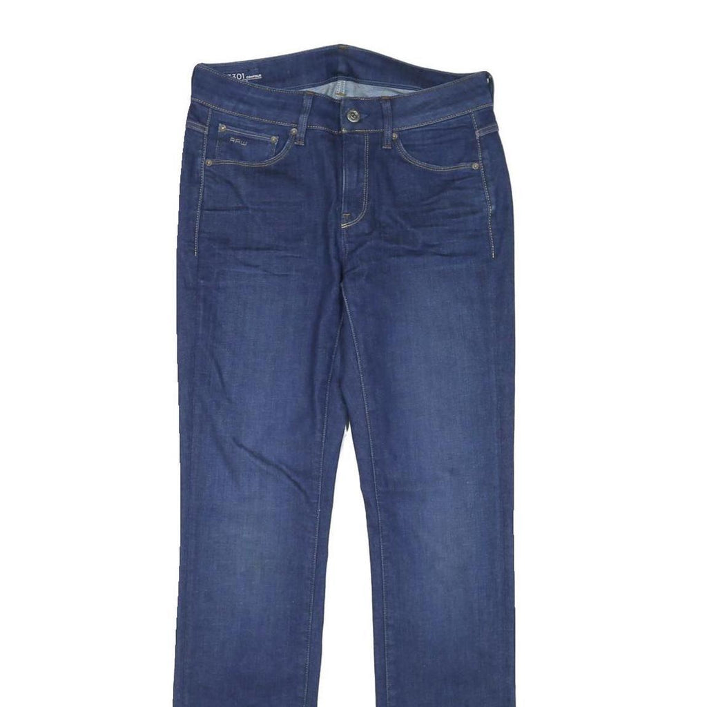 G-STAR Womens Jeans Blue Relaxed Straight Denim Medium W28 L31 Classic Fit Zip