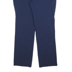 SHERPA Womens Polyester Blend Navy Regular Leg Trousers W34 L30 Outdoor Zip
