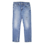 LEVI'S 502 Jeans Mens Blue Regular Tapered Stone Wash W31 L30