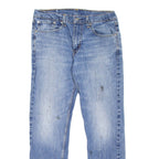 LEVI'S 502 Jeans Mens Blue Regular Tapered Stone Wash W31 L30