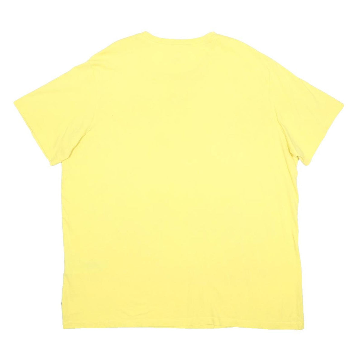 LEVI'S Mens Yellow Pink Graphic T-Shirt XL Short Sleeve Crew Neck Cotton