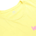 LEVI'S Mens Yellow Pink Graphic T-Shirt XL Short Sleeve Crew Neck Cotton