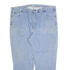 CARHARTT Mens Jeans Light Blue Regular Straight Denim Medium W50 L32 Classic Fit