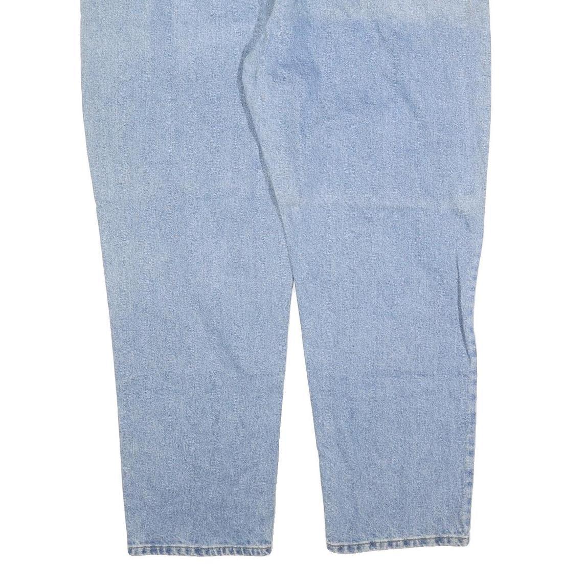 CARHARTT Mens Jeans Light Blue Regular Straight Denim Medium W50 L32 Classic Fit