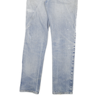 CARHARTT Mens Jeans Blue Regular Straight Denim Medium W28 L32 Zip Cotton Blend