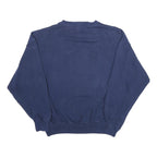 CRABLE SPORTSWEAR Mens Blue Indiana Hoosiers Crew Neck L Cotton Sweatshirt