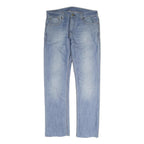 LEVI'S 511 Mens Jeans Blue Regular Slim Denim Light W36 L34 Stylish Authentic