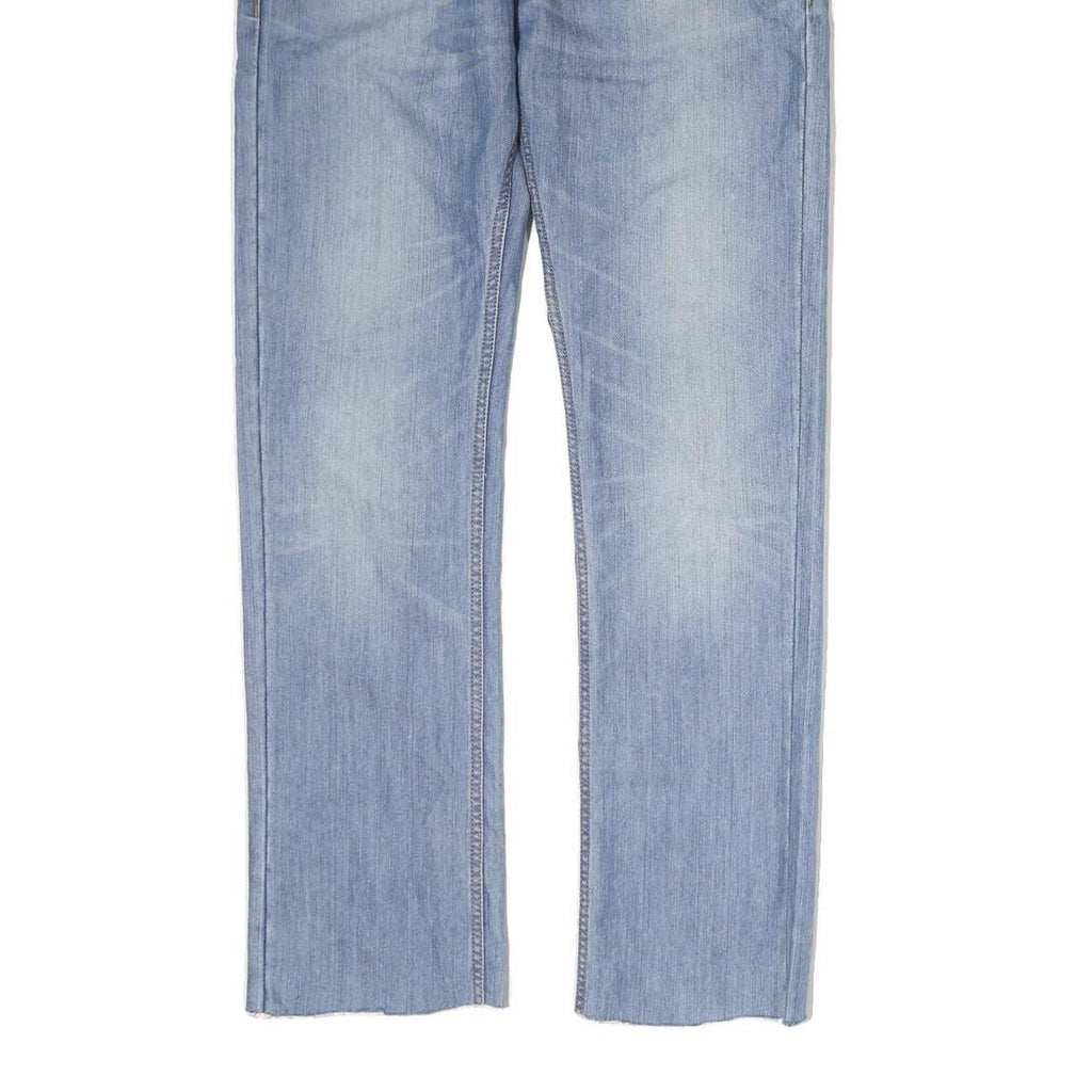 LEVI'S 511 Mens Jeans Blue Regular Slim Denim Light W36 L34 Stylish Authentic