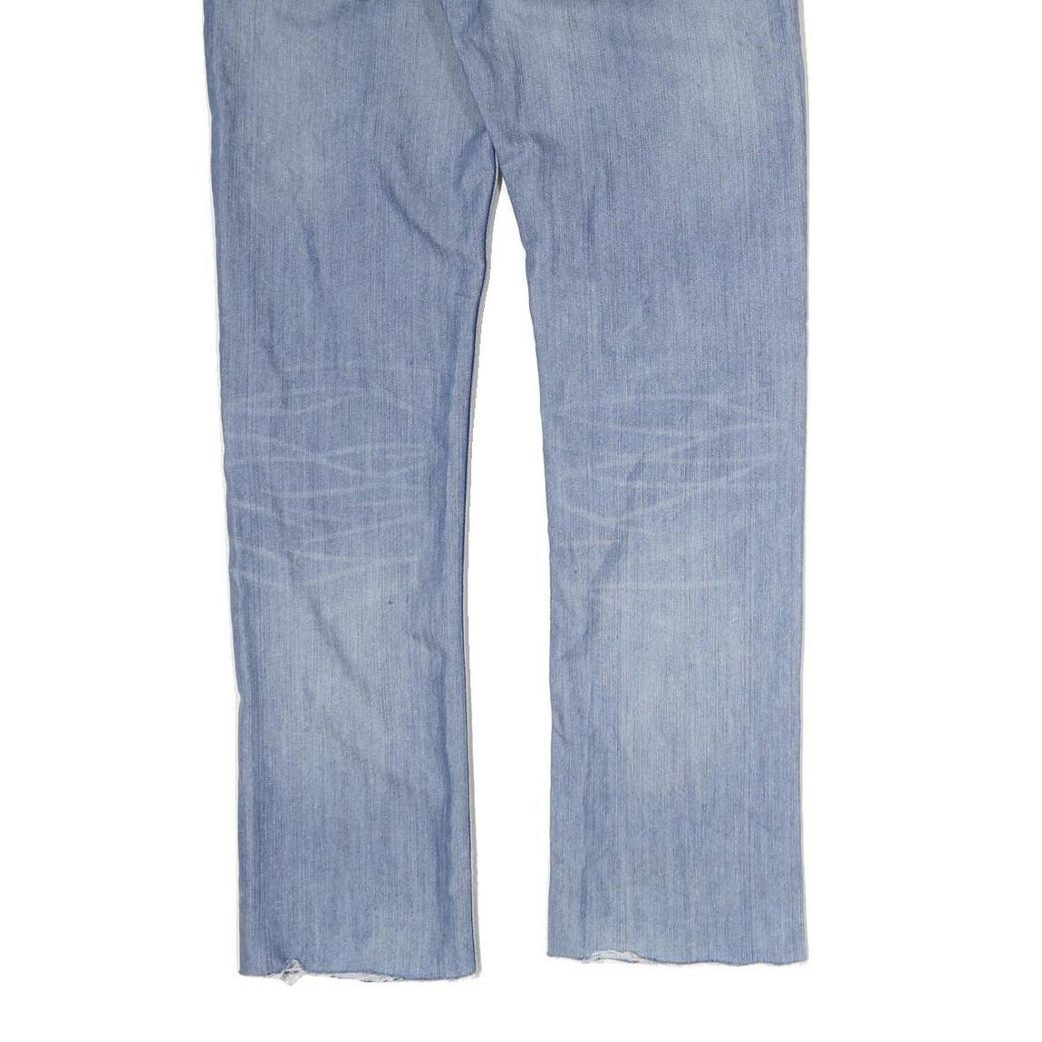 LEVI'S 511 Mens Jeans Blue Regular Slim Denim Light W36 L34 Stylish Authentic