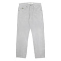 LEE Mens Regular Fit Blue Jeans Cotton W32 L30 Classic Zip Closure