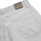 LEE Mens Regular Fit Blue Jeans Cotton W32 L30 Classic Zip Closure