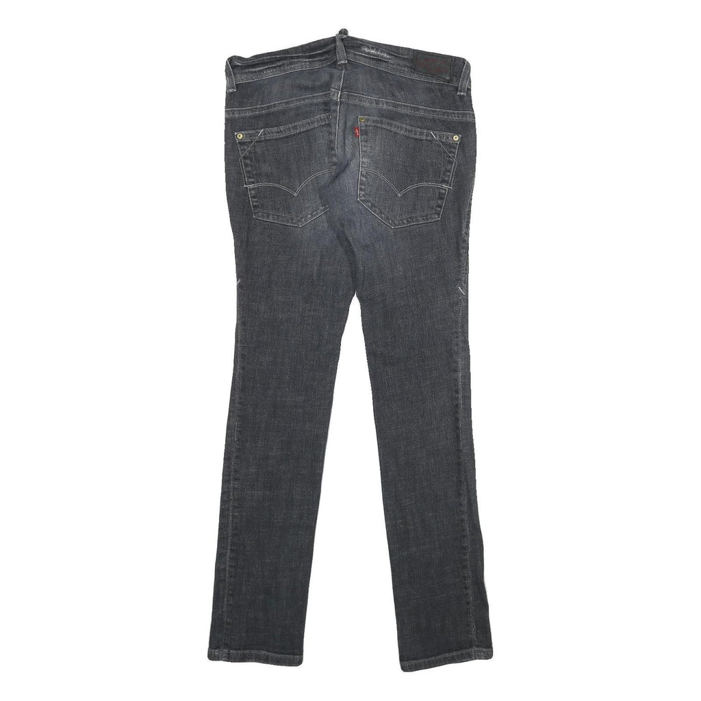 LEVI'S Womens Regular Fit Jeans Blue Denim Cotton Blend W32 L32 Classic Zip