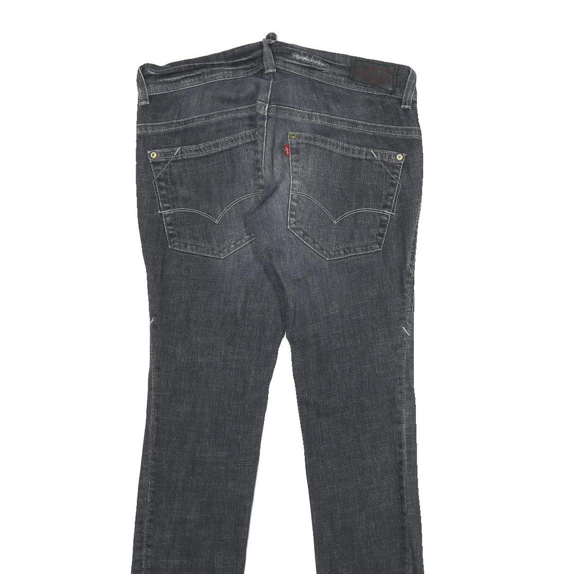 LEVI'S Womens Regular Fit Jeans Blue Denim Cotton Blend W32 L32 Classic Zip