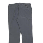 SCHOFFEL Womens Polyester Blend Grey Regular Fit Straight Leg Trousers W30 L28