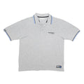 CHAMPION Mens Grey Polo Shirt XL Cotton Blend Athletic Short Sleeve Basic