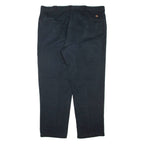 DICKIES Mens Trousers Black Regular Tapered W44 L32