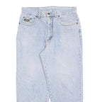 WAMPUM Womens Jeans Blue Regular Straight Denim Light W32 L27 Classic Fit