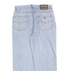 WAMPUM Womens Jeans Blue Regular Straight Denim Light W32 L27 Classic Fit