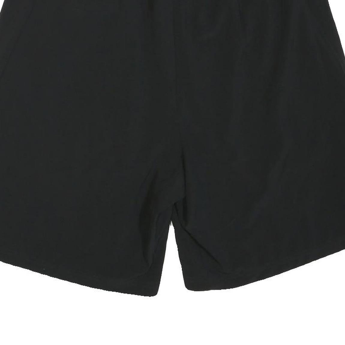 NIKE Mens Black Sports Shorts M W30 Lightweight Polyester Blend Comfort Fit