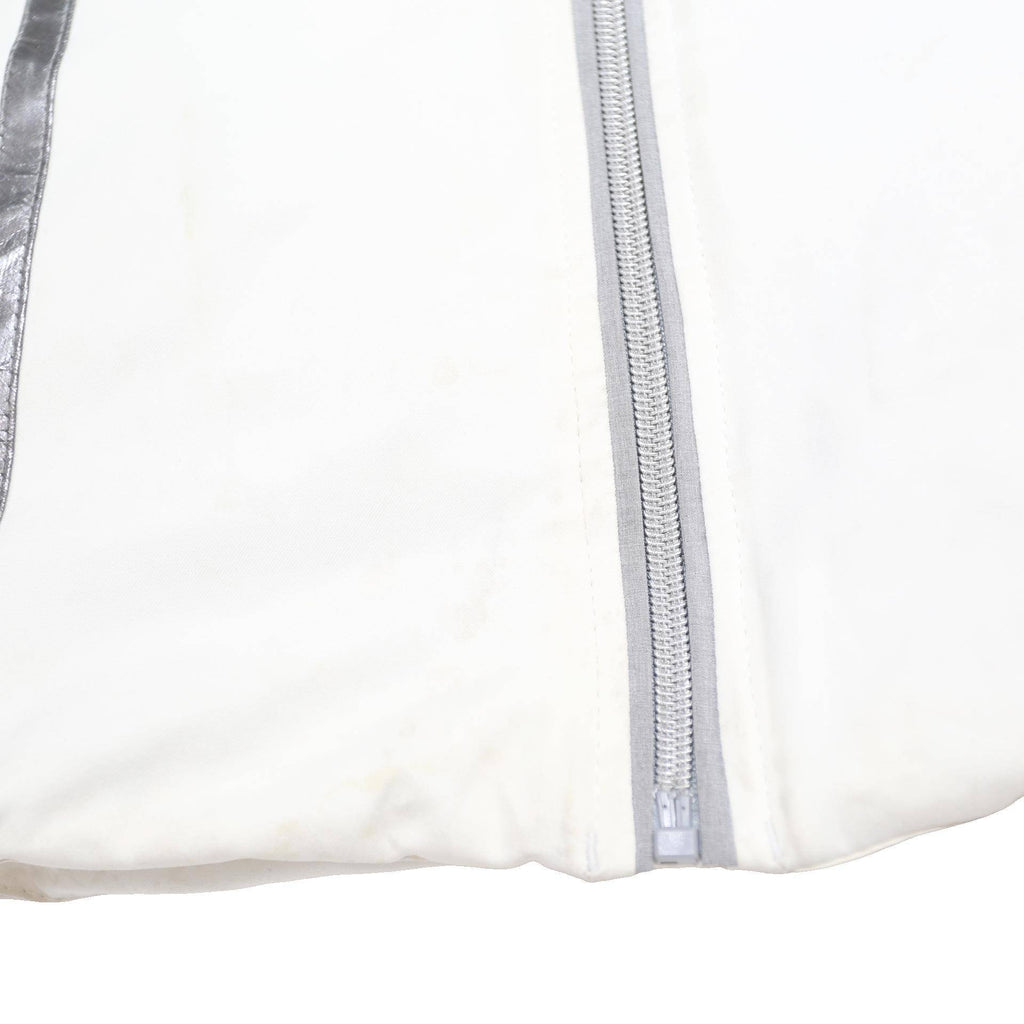 HELLY HANSEN Womens White & Grey Ski Jacket M Polyester Zip Hooded Casual Winter