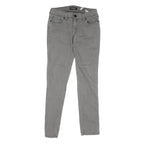 GUESS Womens Grey Regular Fit Skinny Denim Jeans Cotton Blend W32 L33 Stylish