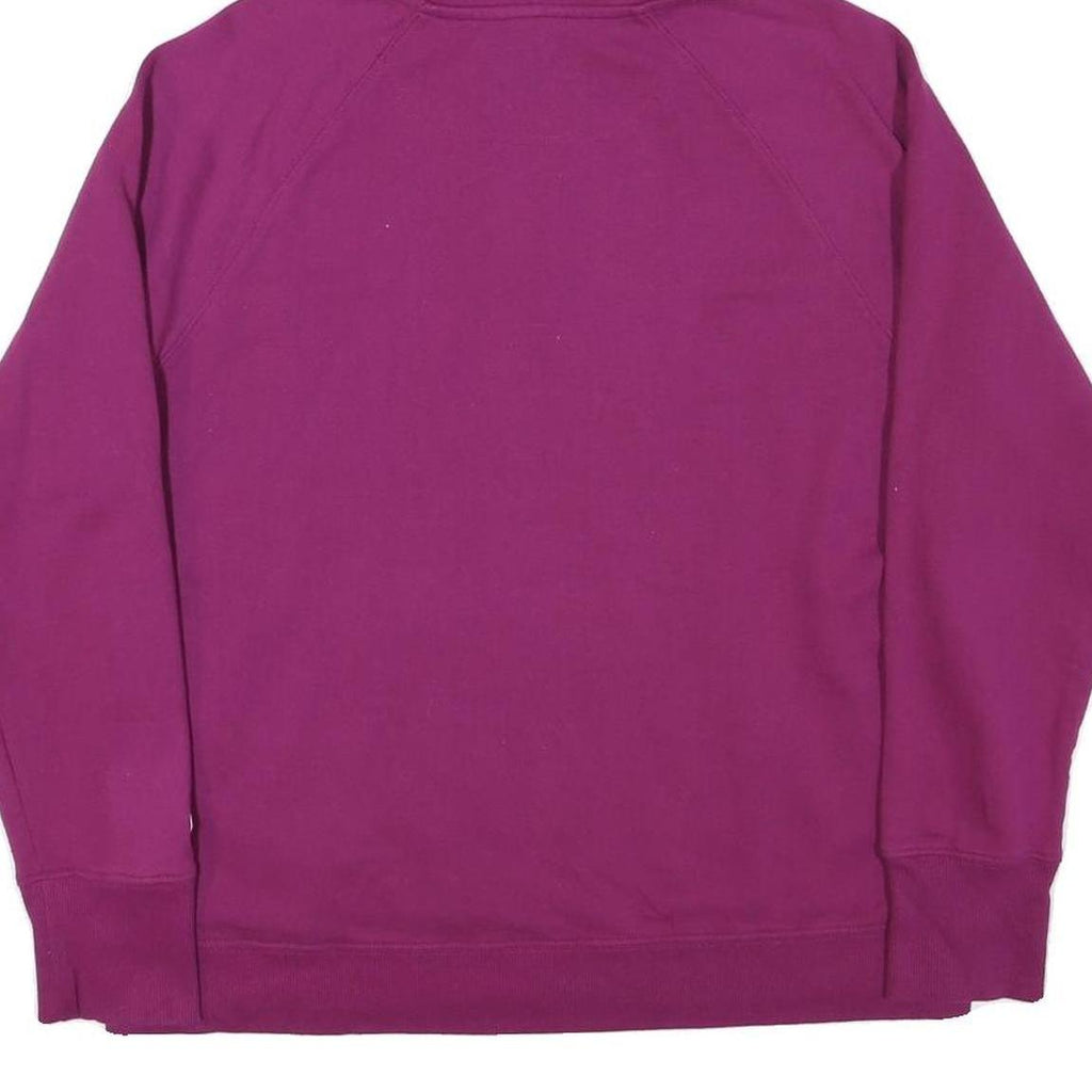 CHAMPION Womens Purple Hoodie L Cotton Blend Pullover Comfort Casual