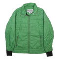 COLUMBIA Womens Green Nylon Jacket L Lightweight Outdoor Zip Up