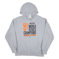 MAJESTIC World Series Champions Mens Grey Hoodie USA L